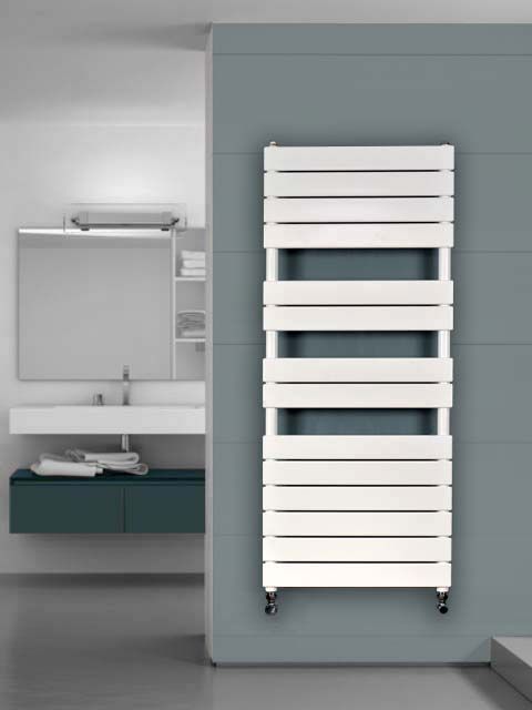 secador de toallas de diseño, radiador de diseño, radiador de toallas, radiador de baño colorido