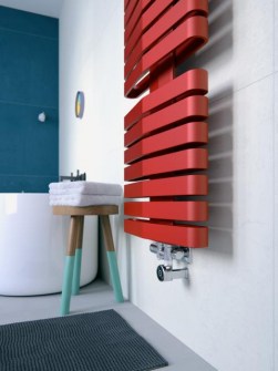 radiador de baño, radiador de toallas, radiador toalla de color
