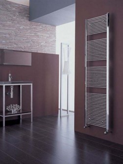 radiadores de cromo, radiador de toallas, radiador de baño, radiador toallero eléctrico